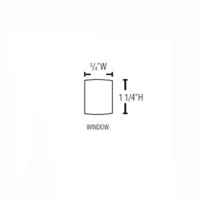 Lightcraft Outdoor Moderno Louver illuma Path Light Bronze T3