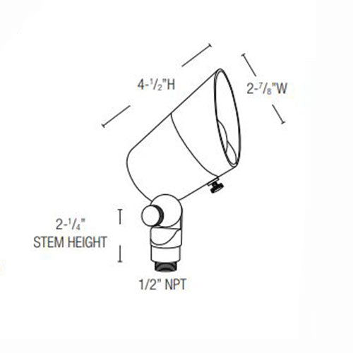 Lightcraft Outdoor Palm Liter Accent Light MR16