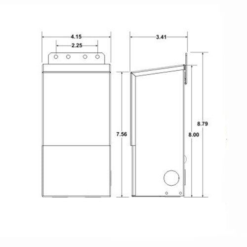 Lightcraft Outdoor TR-150-DC-MICRO 150W Transformer