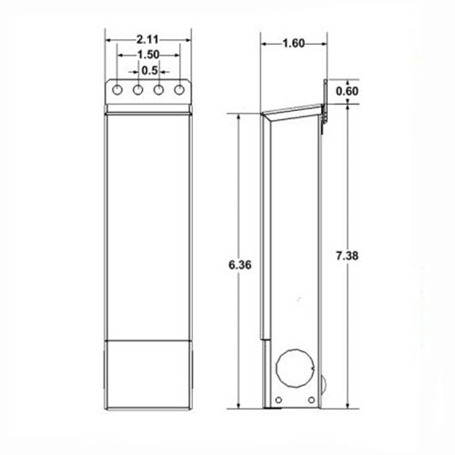 Lightcraft Outdoor 50W Micro Transformer 120V AC To 12V DC