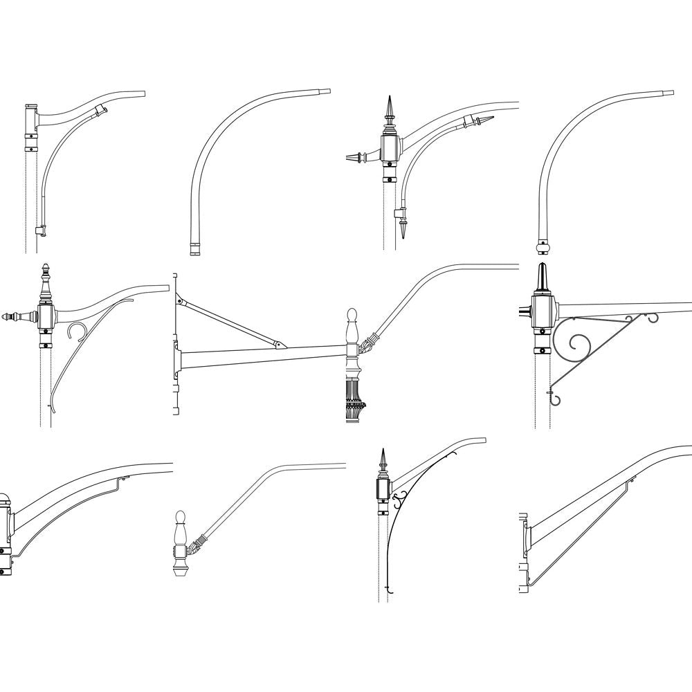 Lumec Lighting Extended Reach Brackets