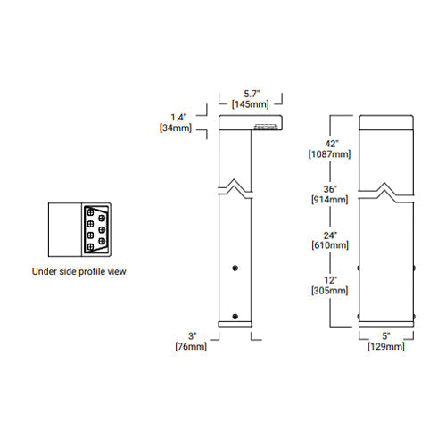 Lumiere 303-B1 EON Bollard LEDB1 Light Additional Image 2
