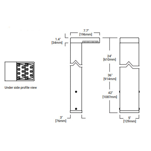 Lumiere 303-B1 EON Bollard LEDB2 Light