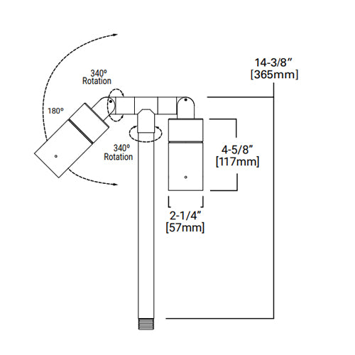 Lumiere Cambria 206-2 Path Fixture 12V - Seginus Lighting