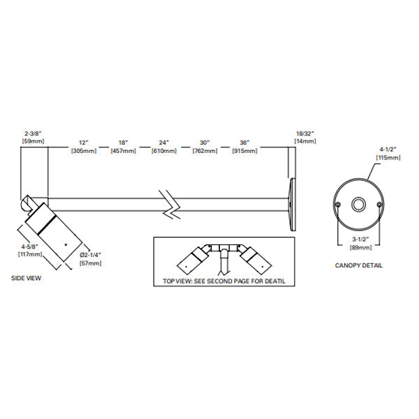 Lumiere Cambria 922-2 LED Narrow Beam Sign Light 12V Additional Image 2