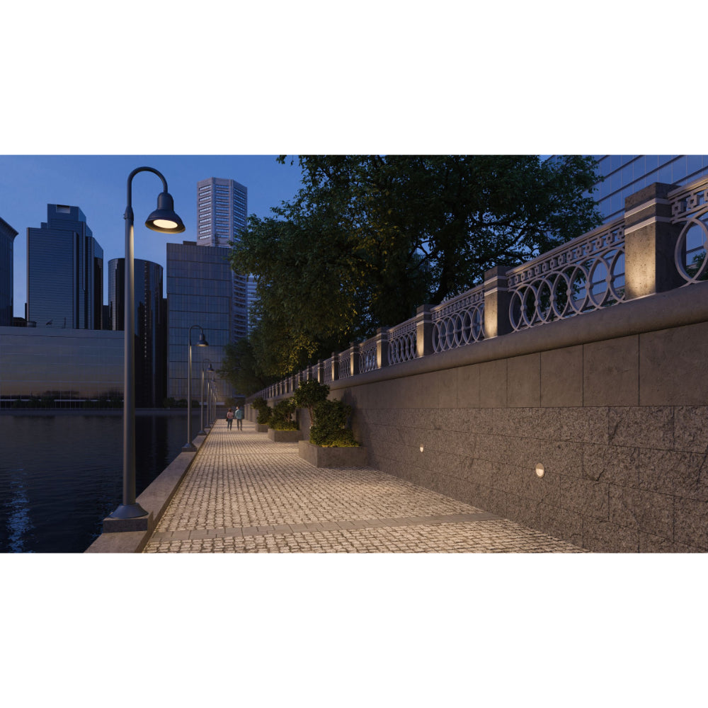 Lumiere Rio 1235-SQ 4W LED Round Open Fascia Step Light Additional Image 7