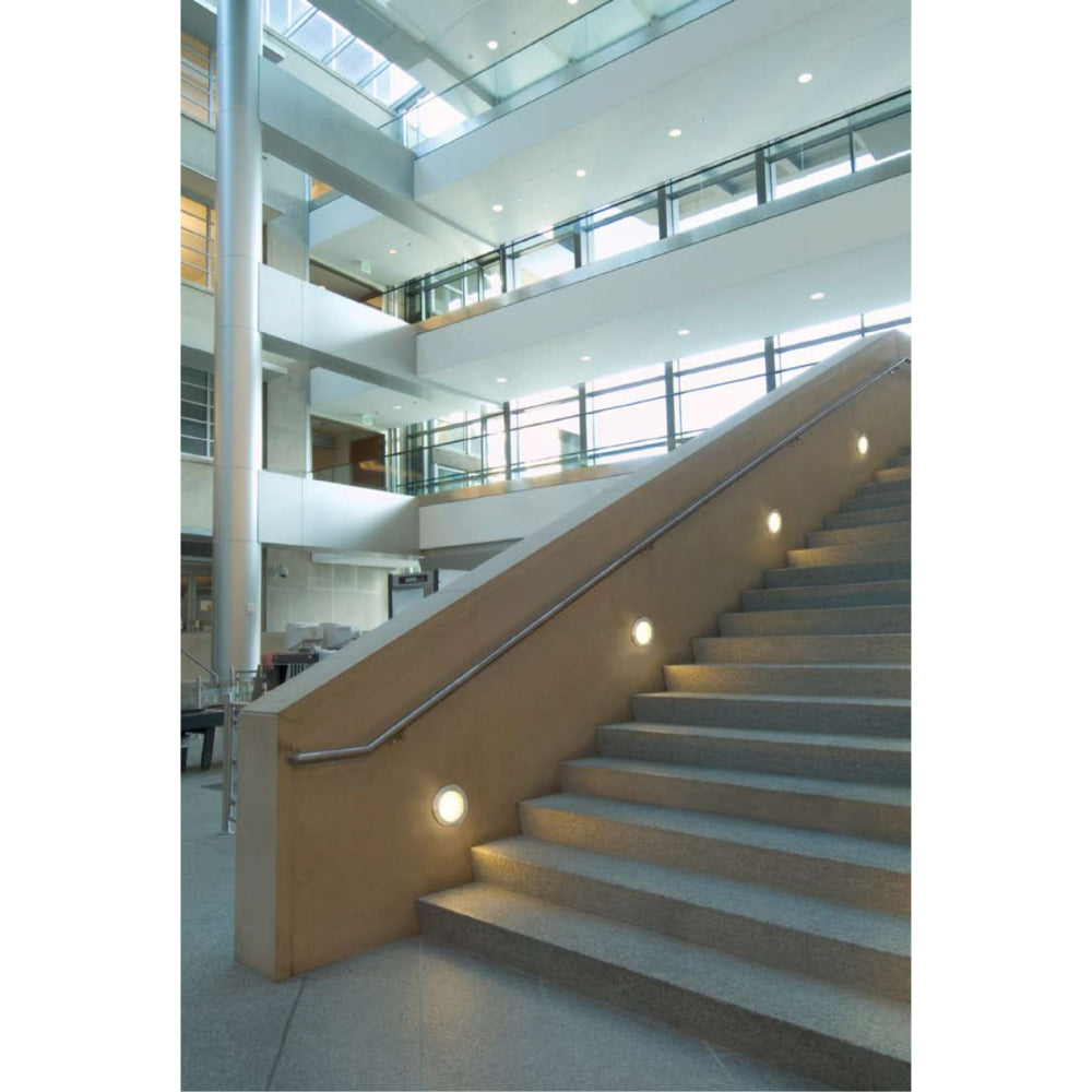 Lumiere Rio 1235C-RD 4W LED Round Cross/Guard Fascia Step Light Additional Image 6