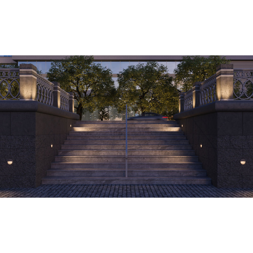 Lumiere Rio 1237-SQ 12W LED Square Open Fascia Step Light Additional Image 7