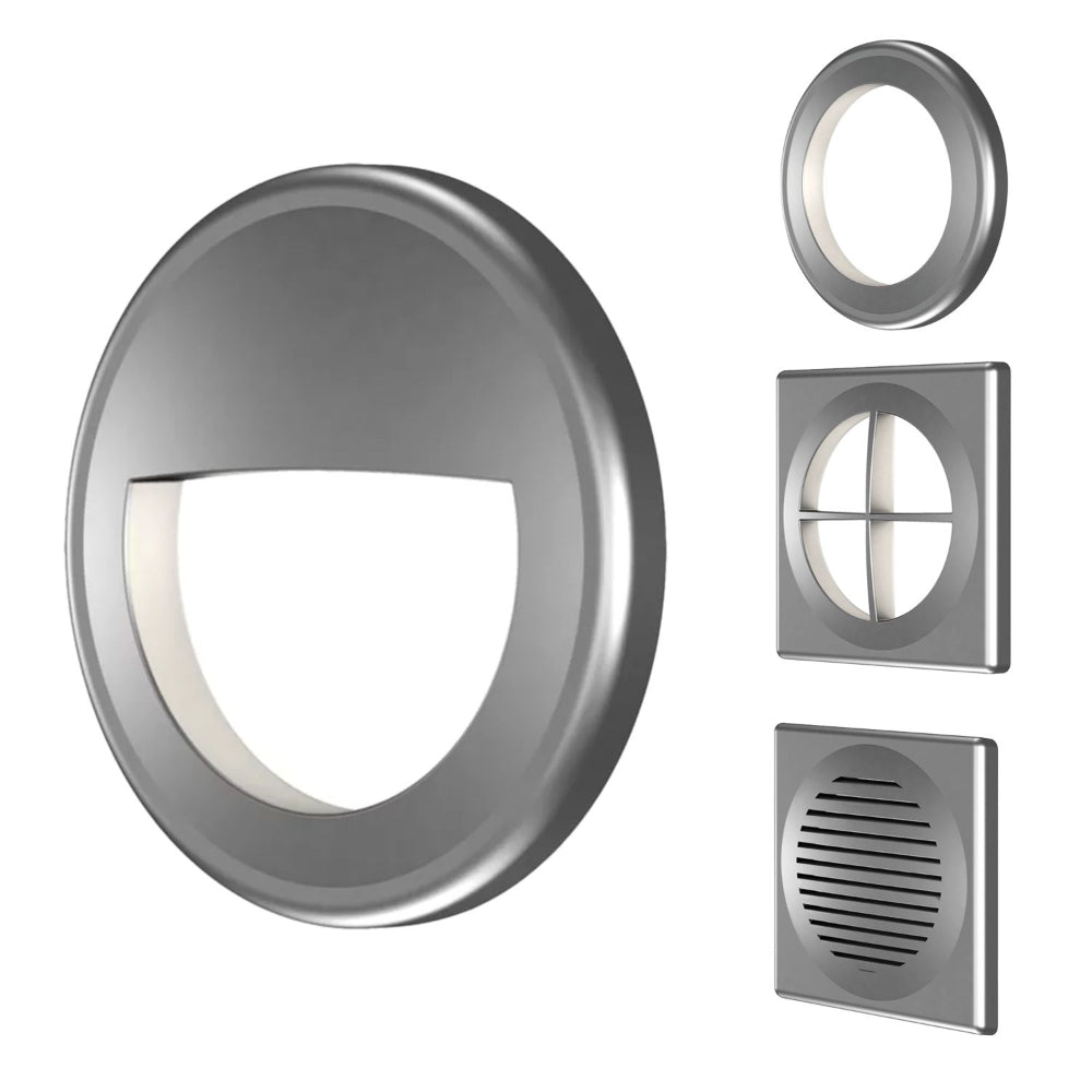Lumiere Rio 1237E-SQ 20W Halogen T3 Square Eyelid Fascia Step Light Additional Image 1