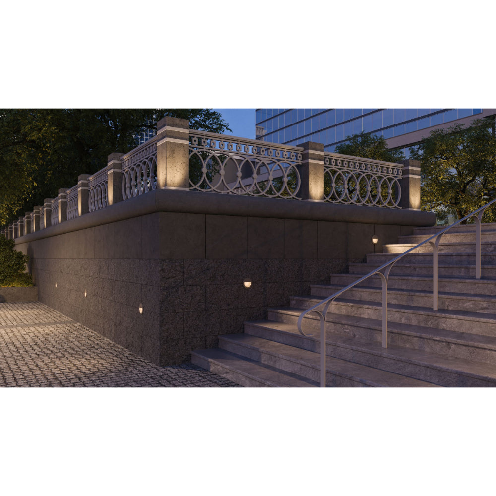 Lumiere Rio 1237L-SQ 12W LED Square Louvered Fascia Step Light Additional Image 7