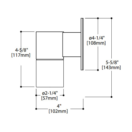 Lumiere Westwood 904 Single Head Up or Down Wall Fixture 12V