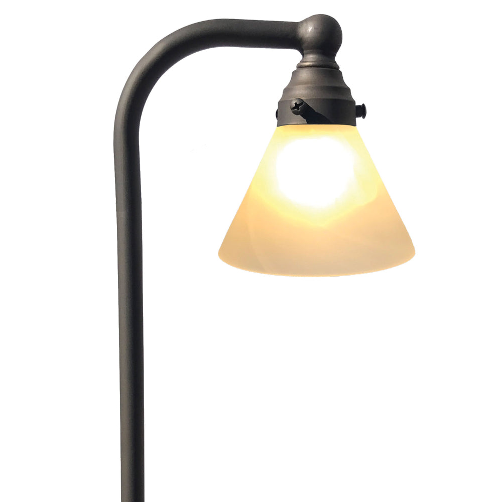 Lightcraft Outdoor Luna Vidrio Opal Path Light - SC