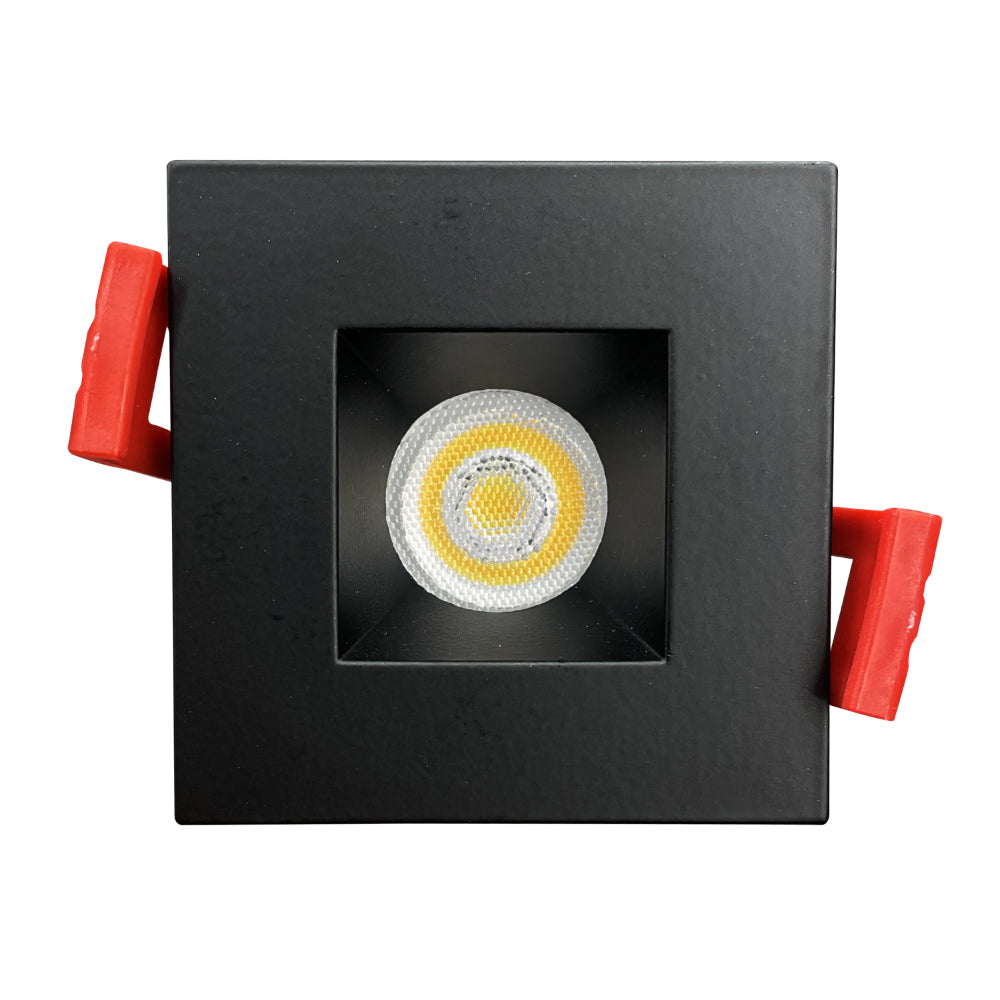Luxrite 1" Regressed 5CCT Interchangeable Canless Spotlight White Trim Additional Image 1