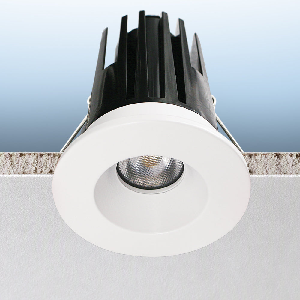 Luxrite 1" Regressed 5CCT Interchangeable Canless Spotlight
