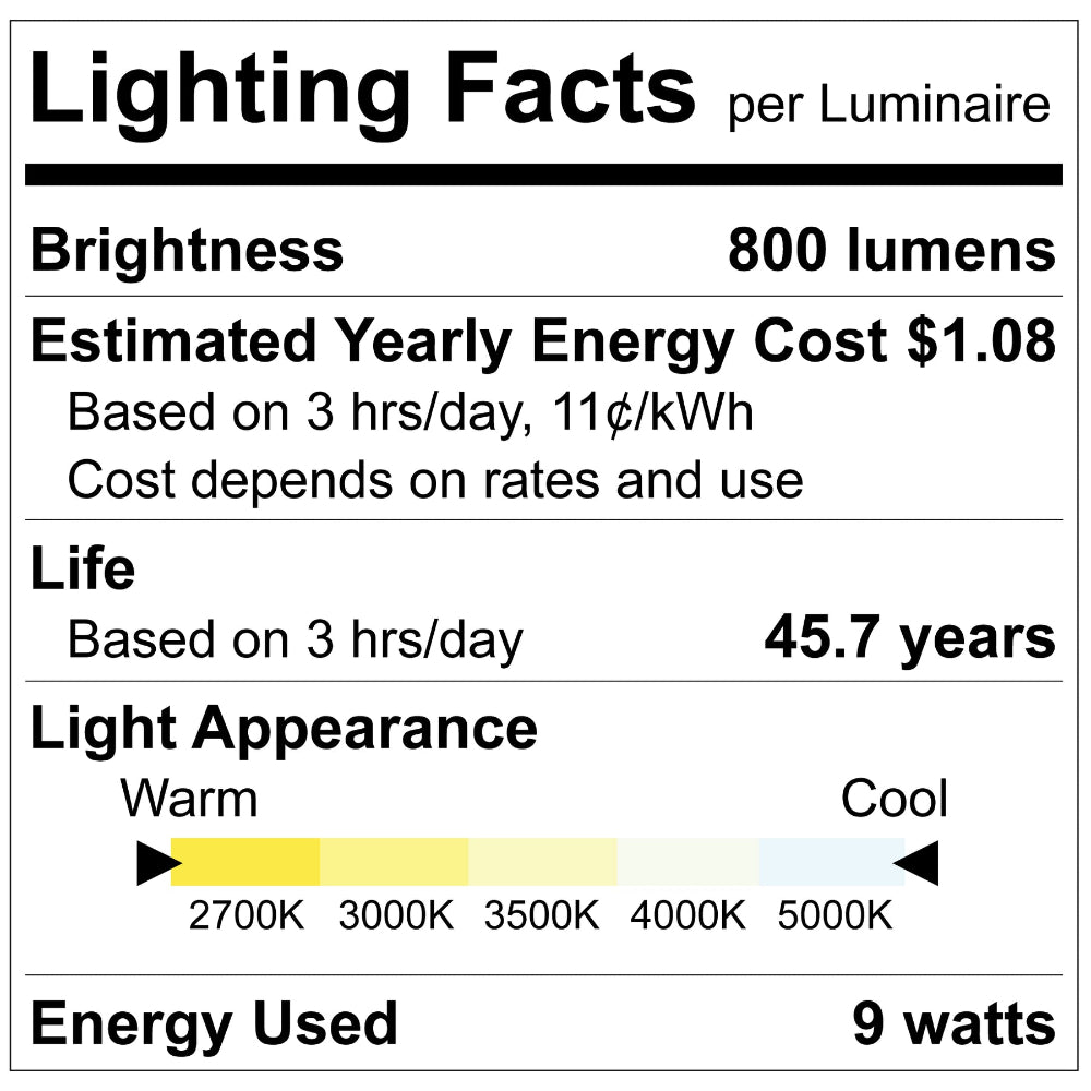 Luxrite 1" Regressed Canless Spotlight - 5CCT Selectable High Output Additional Image 5