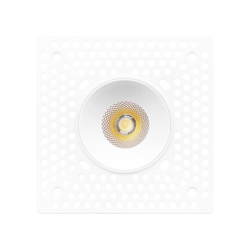 Luxrite 1" Regressed Trimless Push N' Lock Spotlight - CCT Selectable Additional Image 1