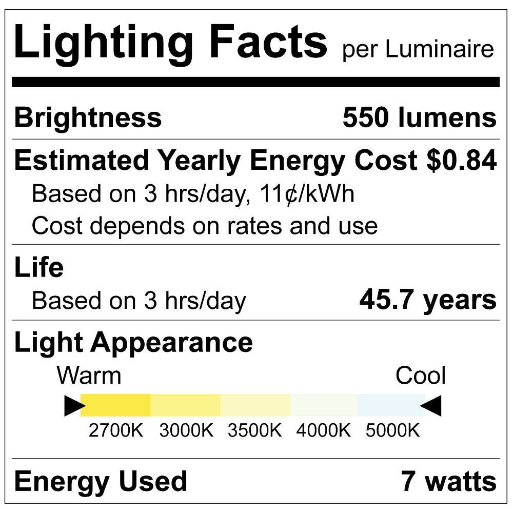 Luxrite 1" Trimless Spotlight - CCT Selectable Additional Image 4