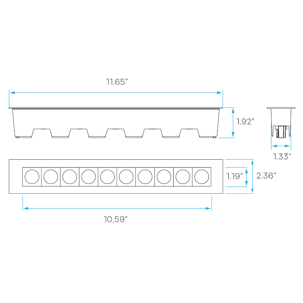 Luxrite 10 Canless Architectural Multilight - CCT Selectable Additional Image 3