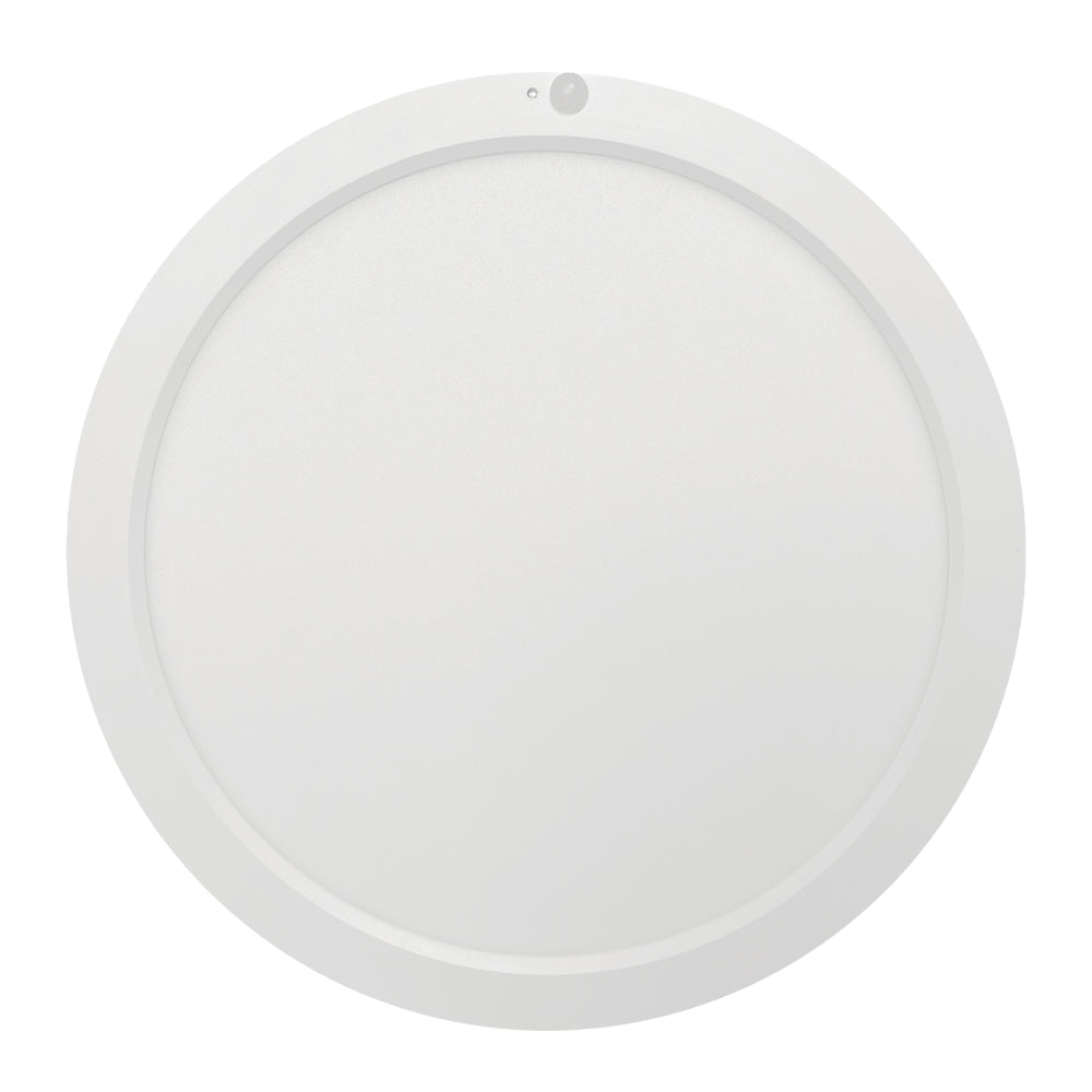 Luxrite 12" Adjustable Bi-Level PIR & Photocell Sensor Slim - CCT Selectable