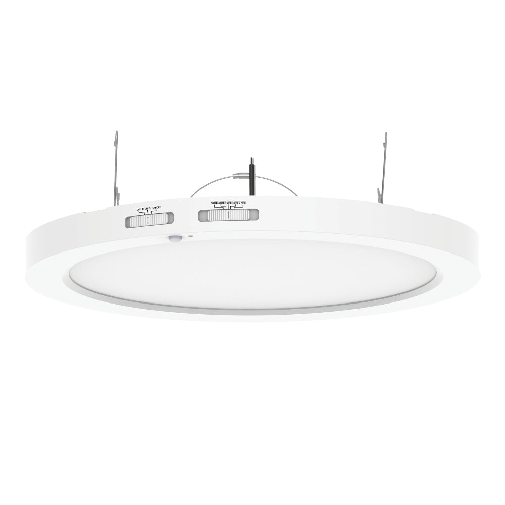 Luxrite 12" Adjustable PIR Sensor Slim Bi-Level & Standard Option - CCT Selectable Additional Image 1