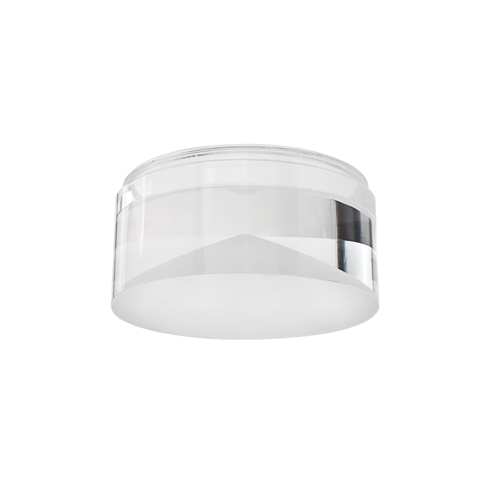 Luxrite 2.5" Cylinder System - 1" Hour Glass Clear Snoot
