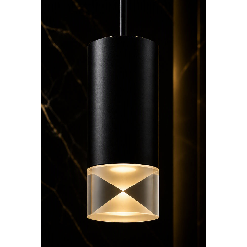 Luxrite 2.5" Cylinder System - 2" Hour Glass Clear Snoot Additional Image 1