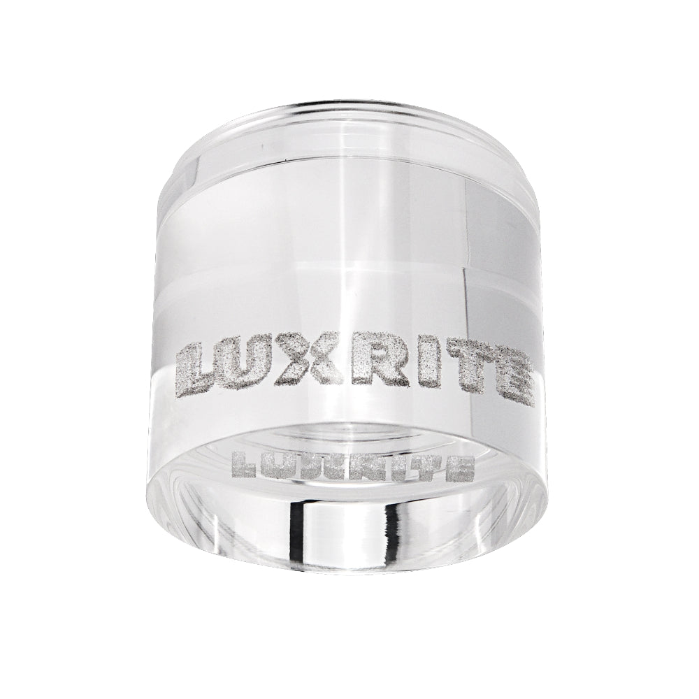 Luxrite 2.5" Cylinder System - Logo Clear Snoot