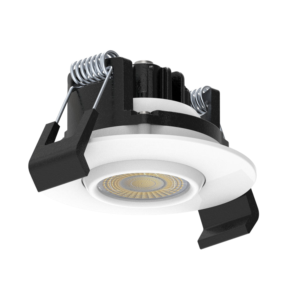 Luxrite 2" Gimbal Round Canless Spotlight - 5CCT Selectable Additional Image 2