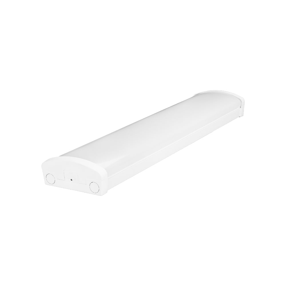 Luxrite 2' Linkable Linear Wrap - 5CCT & 4 Wattage Selectable + EM