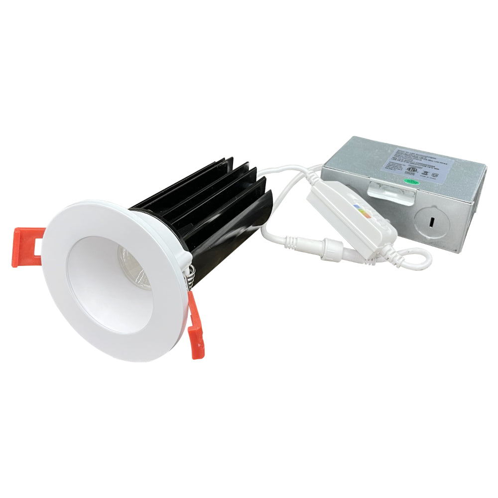 Luxrite 2" Regressed 5CCT High Output Interchangeable Canless Spotlight Additional Image 5