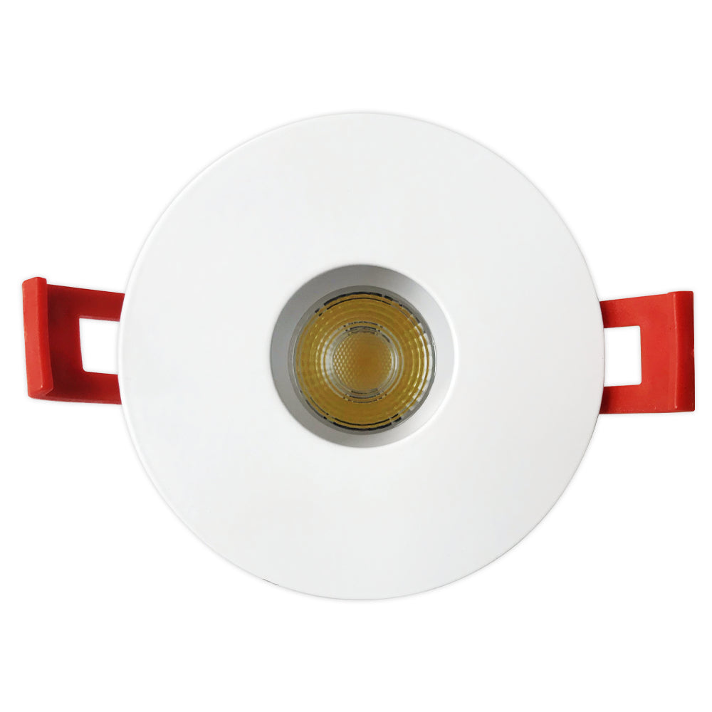 Luxrite 2" Regressed Interchangeable Canless Spotlight Round Pinhole Trim Additional Image 1