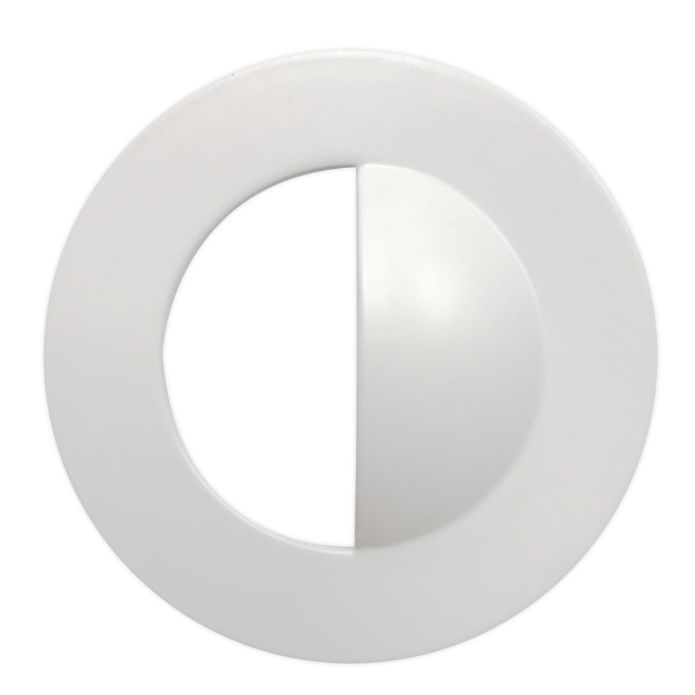 Luxrite 2" Regressed Interchangeable Canless Spotlight Round Wall Washer Trim