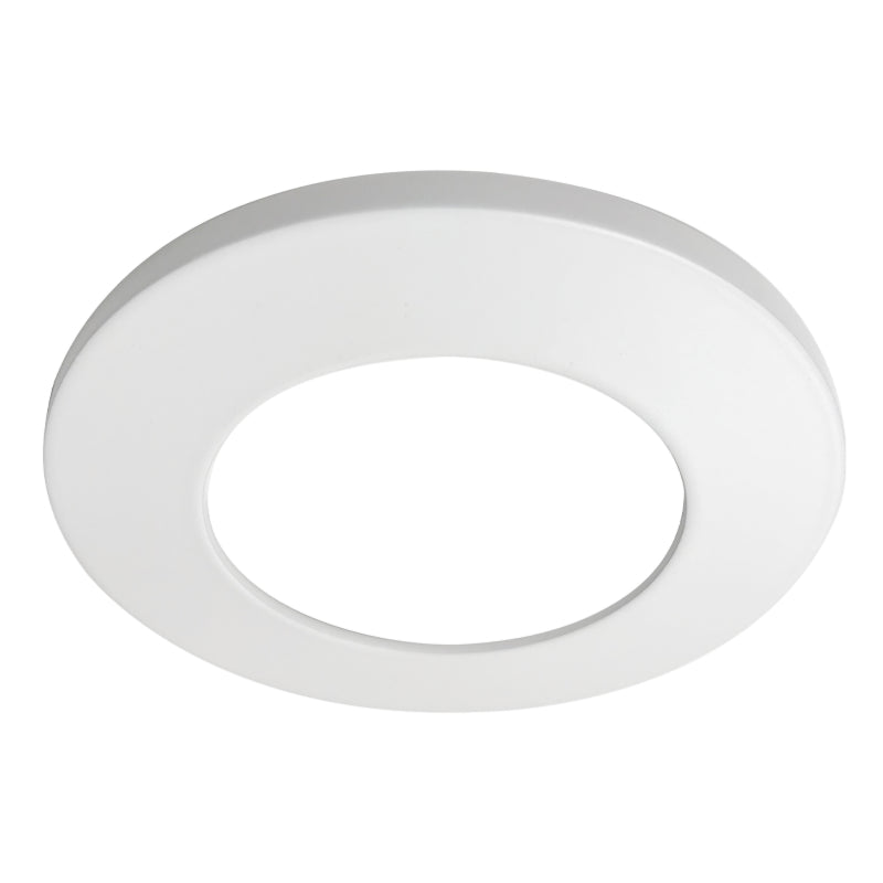 Luxrite 2" Regressed Interchangeable Canless Spotlight Round White Trim Additional Image 1