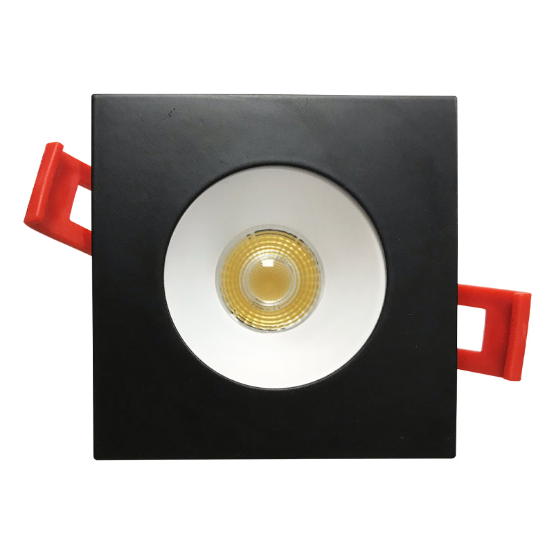 Luxrite 2" Regressed Interchangeable Canless Spotlight Square Trim Additional Image 1