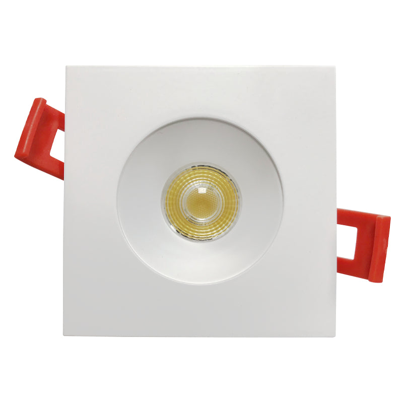 Luxrite 2" Regressed Interchangeable Canless Spotlight Square Trim Additional Image 8