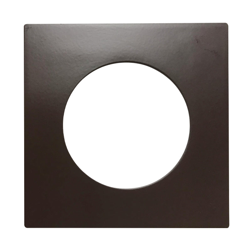Luxrite 2" Regressed Interchangeable Canless Spotlight Square Trim Additional Image 3