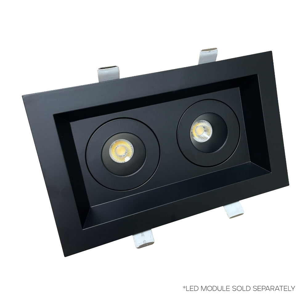 Luxrite 2" Regressed Plate - 2 Head Additional Image 1