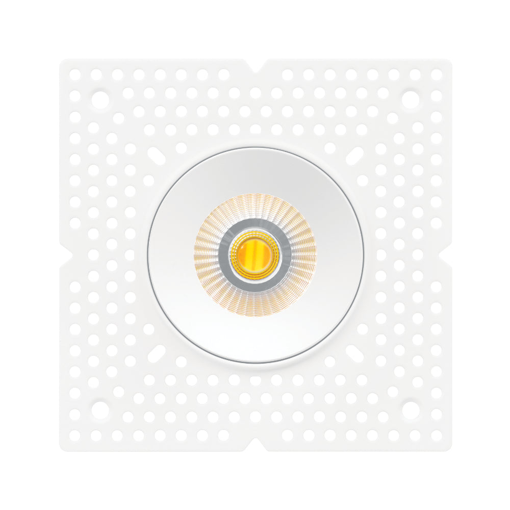 Luxrite 2" Regressed Trimless Push N' Lock Spotlight - CCT Selectable Dual Dimming/Universal Voltage Additional Image 1