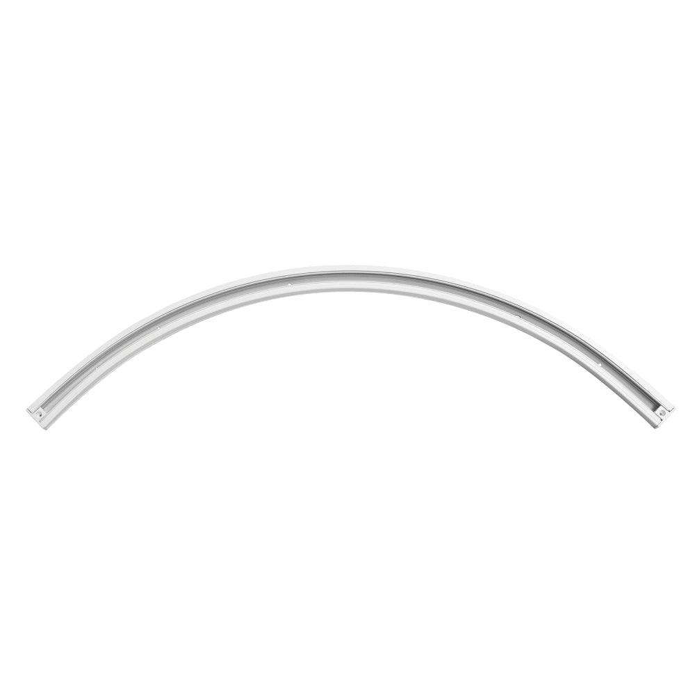 Luxrite 2' Surface Mount H-Type Single Circuit 3-Wire Curved Track Additional Image 4
