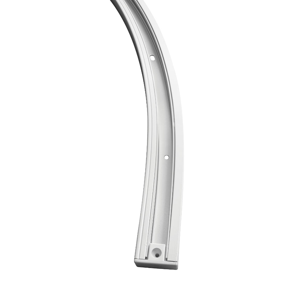 Luxrite 2' Surface Mount H-Type Single Circuit 3-Wire Curved Track Additional Image 6
