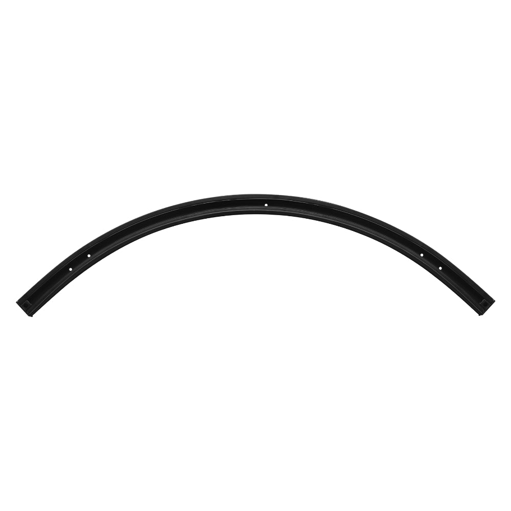 Luxrite 2' Surface Mount H-Type Single Circuit 3-Wire Curved Track