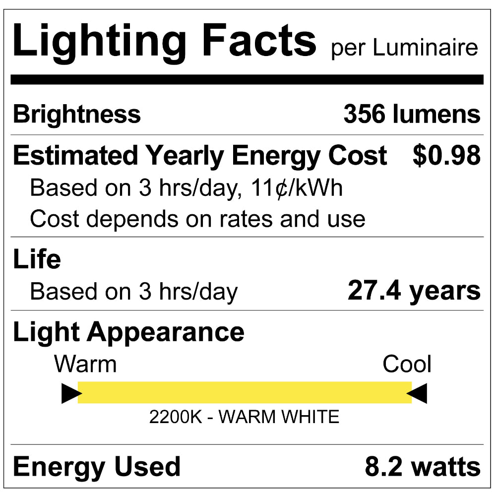 Luxrite 24' Plug In String Lights - 2200K Additional Image 1