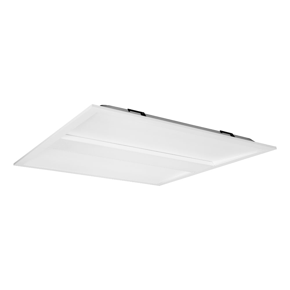 Luxrite 2x2 Center Lens Designer Panel - 5CCT & 4 Wattage Selectable Sensor Ready