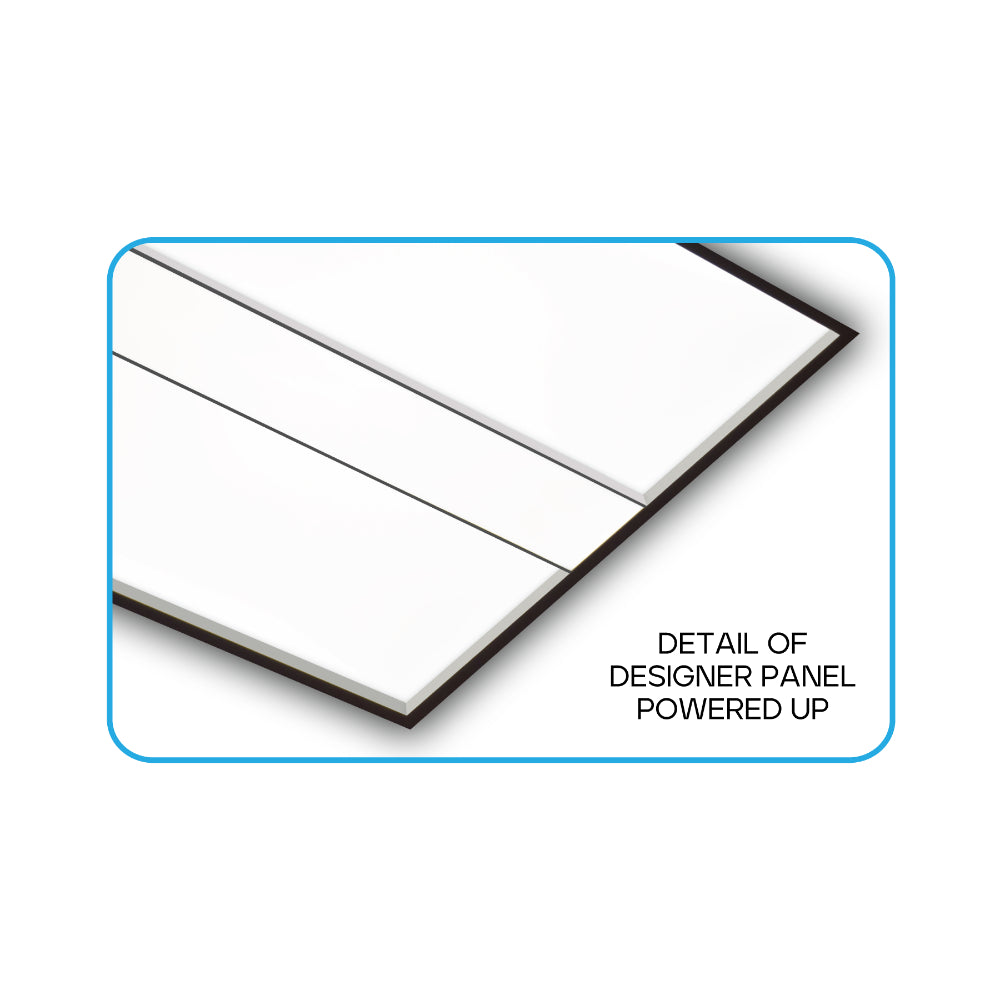 Luxrite 2x2 Designer Panel - 3CCT & Wattage Selectable Additional Image 2