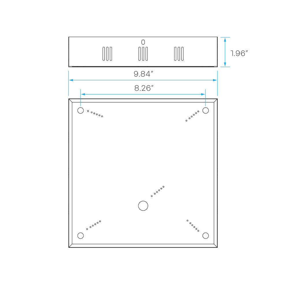 Luxrite 2x2 Frame Panel Canopy Additional Image 3