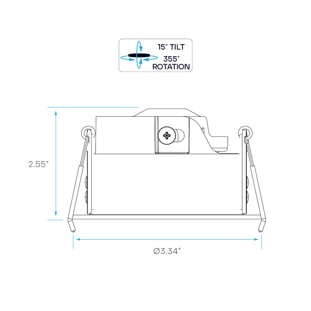 Luxrite 3" Architectural Module Trim Replacement Additional Image 1
