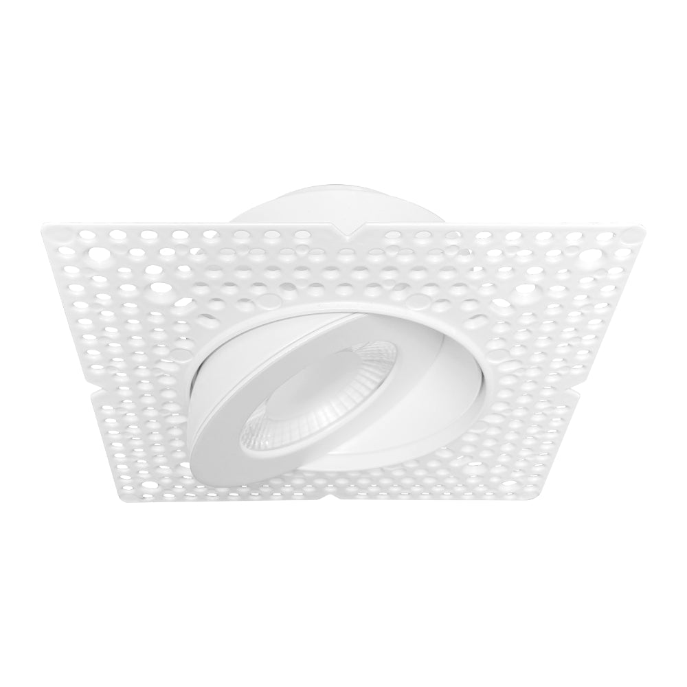 Luxrite 3" Floating Gimbal Push N' Lock Trimless Spotlight - CCT Selectable Additional Image 2