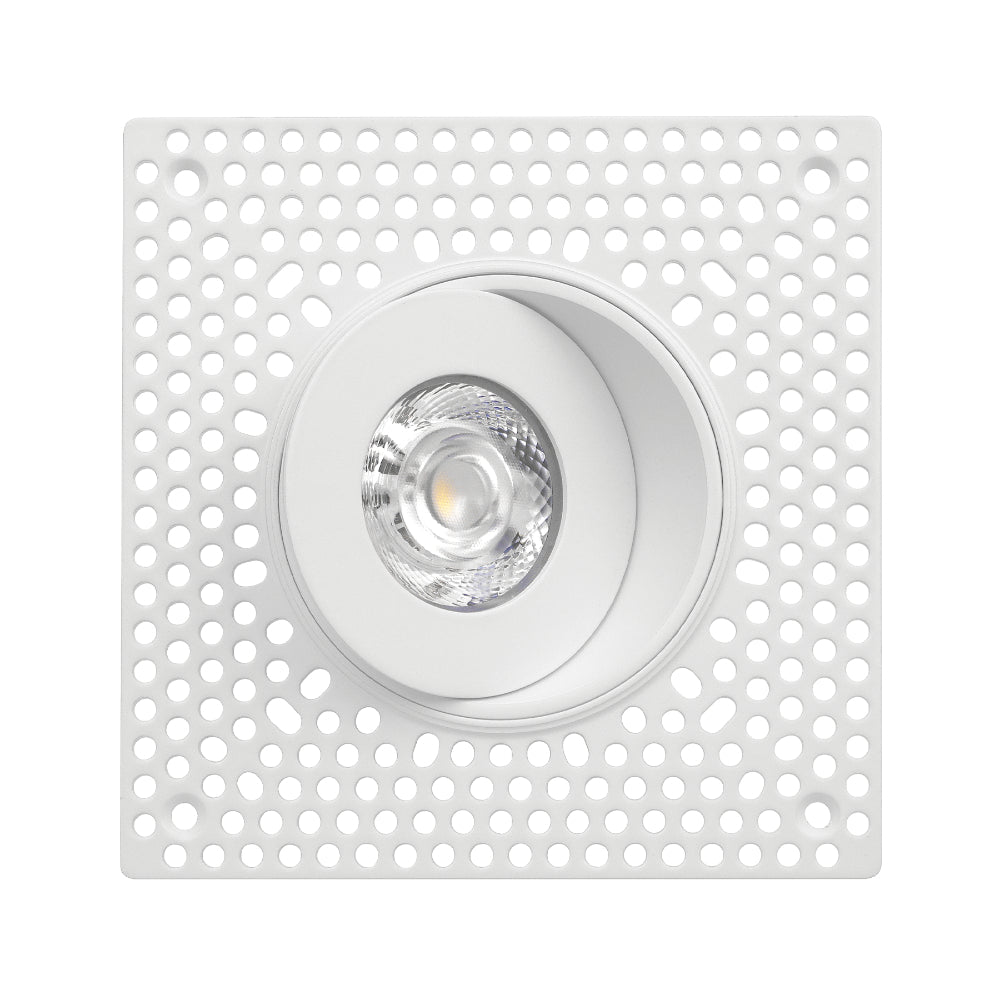 Luxrite 3" Floating Gimbal Push N' Lock Trimless Spotlight - CCT Selectable Additional Image 3