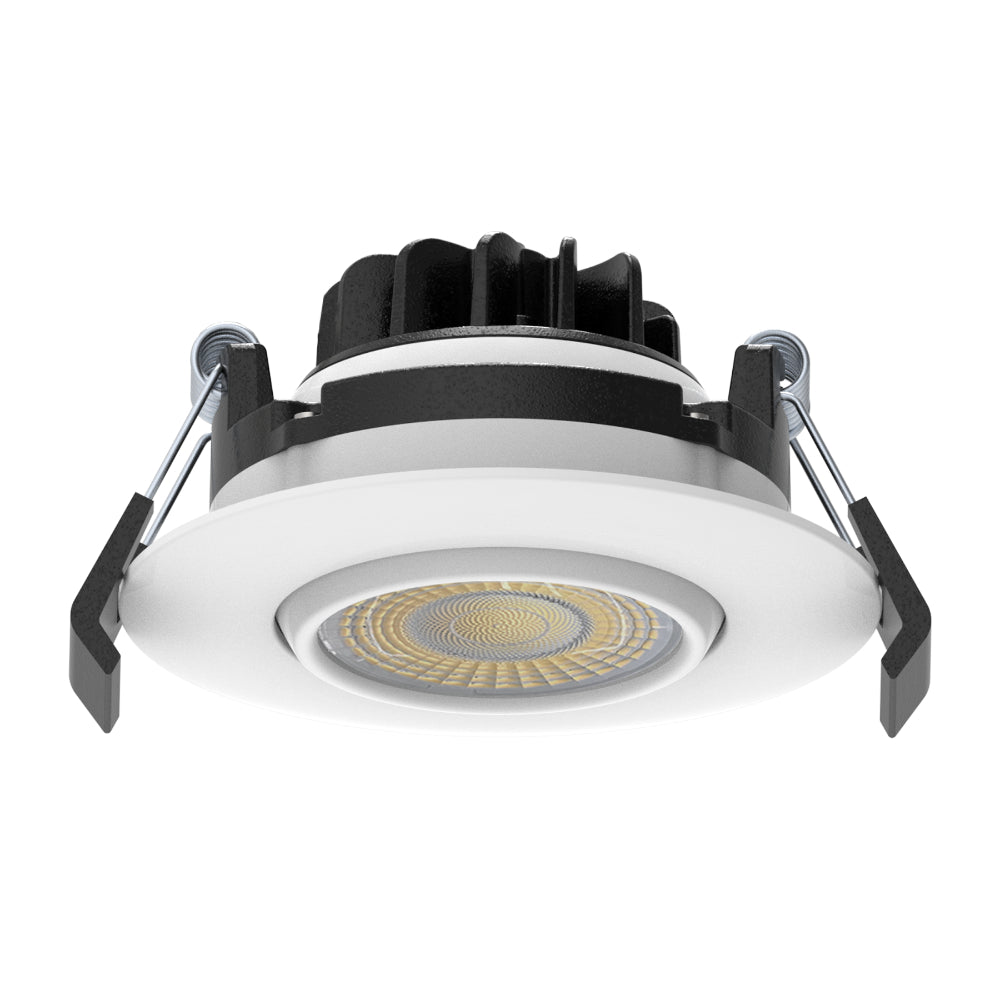 Luxrite 3" Gimbal Round Canless Spotlight - 5CCT Selectable Additional Image 2