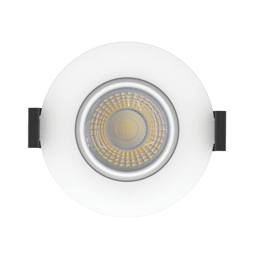 Luxrite 3" Gimbal Round Canless Spotlight - 5CCT Selectable Additional Image 3